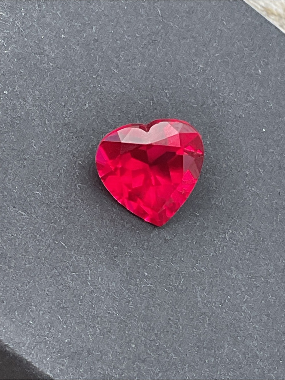 Heart Shaped Ruby Loosegem